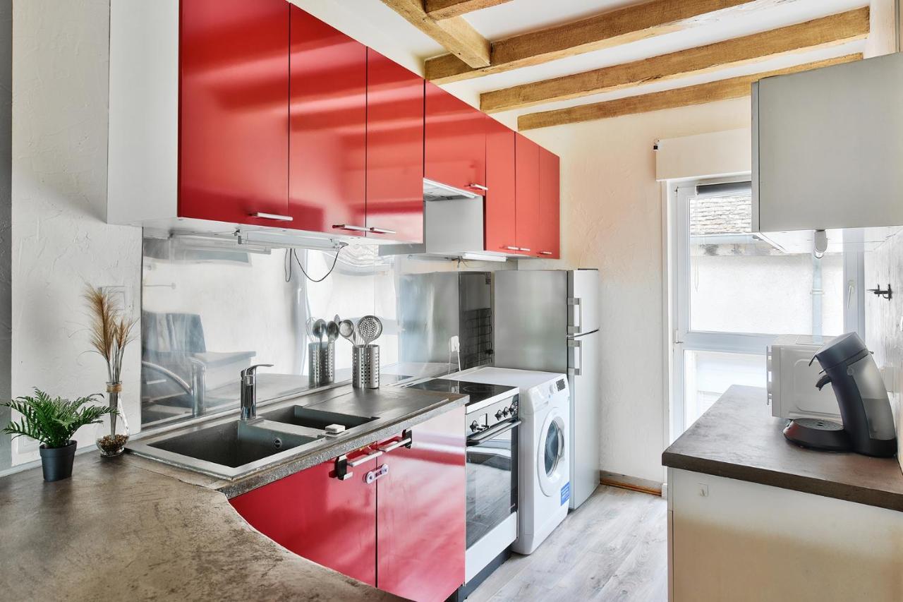 Appartement Le Cocon Chalonnais - Centre Eksteriør bilde