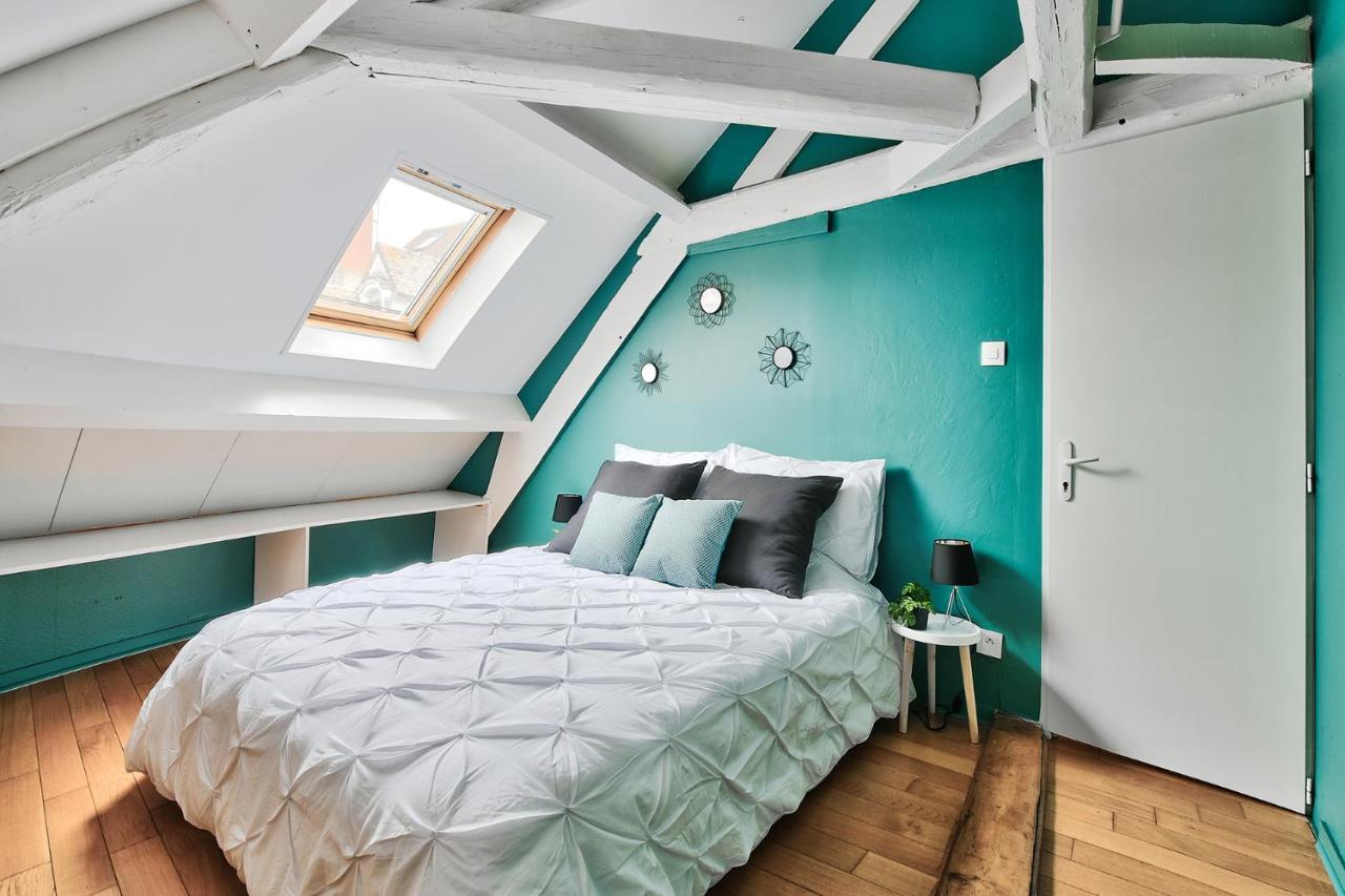Appartement Le Cocon Chalonnais - Centre Eksteriør bilde