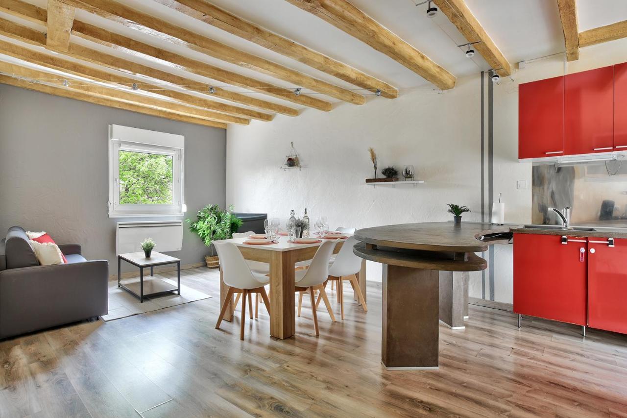 Appartement Le Cocon Chalonnais - Centre Eksteriør bilde